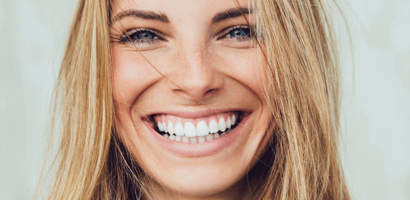 Woman with sensitive teeth smiling at Boroughbridge, Ripon