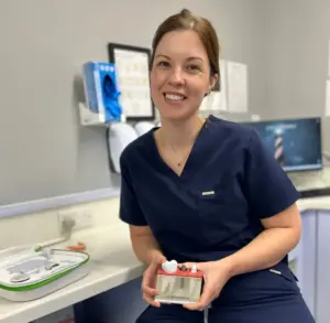 Implant dentist Heidi Foster